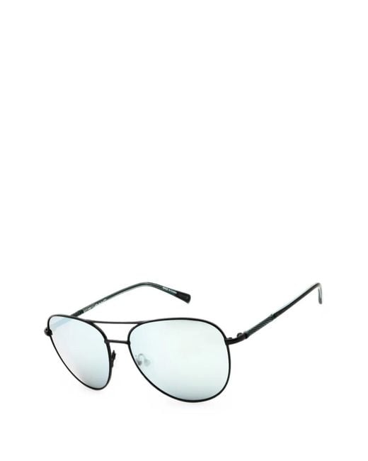 Gant White Pilot-Frame Sunglasses