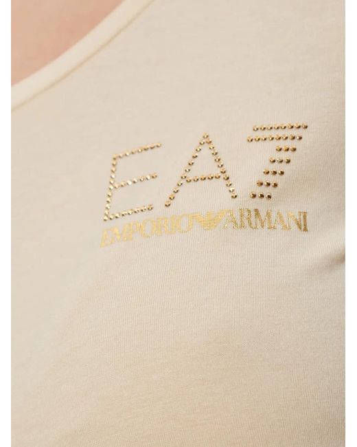 EA7 Natural Logo T-Shirt
