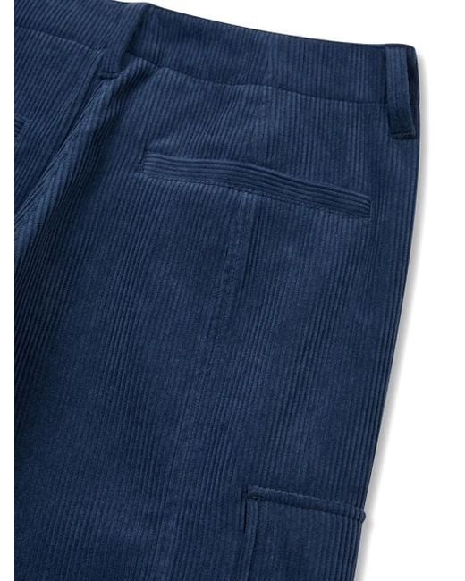 Studio Tomboy X コーデュロイ カーゴパンツ Blue