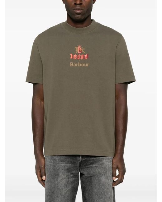 Baracuta Green X Barbour Archive T-Shirt for men