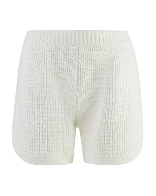 St. John ニット ショートパンツ White