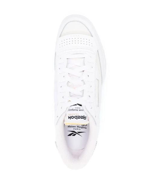 Maison Margiela White X Reebok Club C 85 Sneakers for men