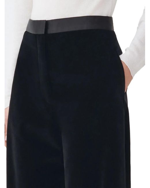 Fabiana Filippi Blue Velvet Trousers