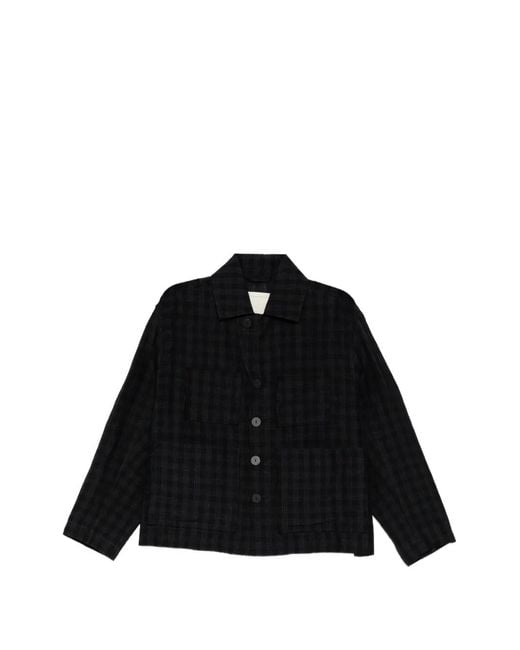 Toogood Black Magician Check-Pattern Jacket