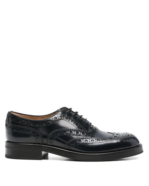 Church's Black Pilar Lace-Up Oxford Shoes