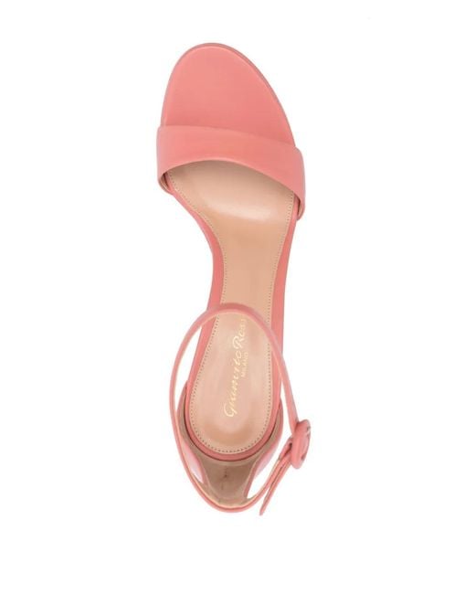 Gianvito Rossi Pink Holly 115Mm Platform Sandals