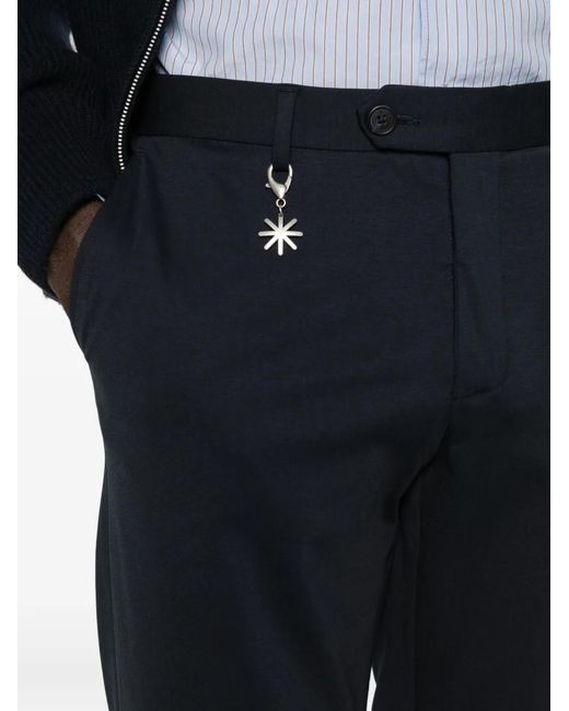 Manuel Ritz Black Charm Trousers for men