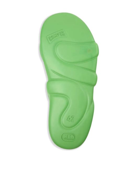 Camper Green Kobarah Flat Slides for men