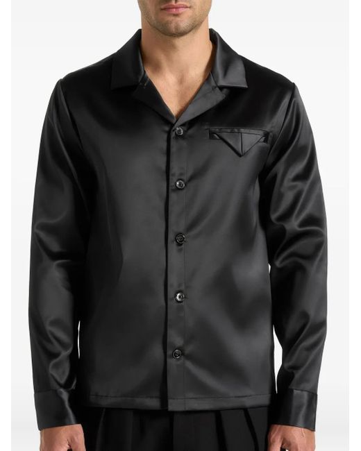 Manière De Voir Black Constant Shirt for men