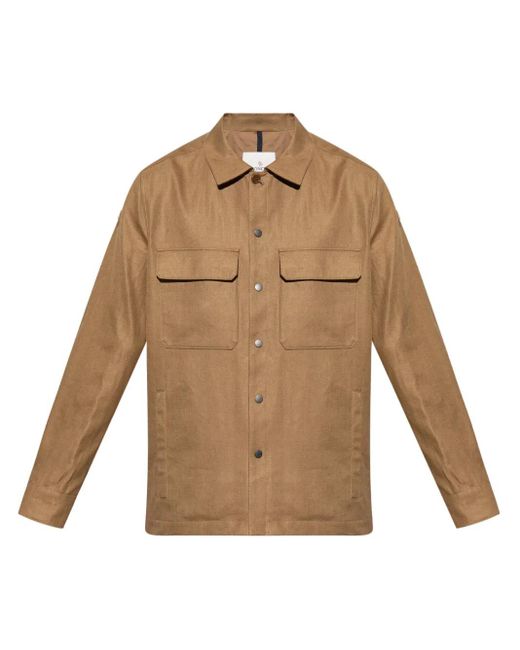 Giacca-Camicia Callaqui di Moncler in Natural da Uomo