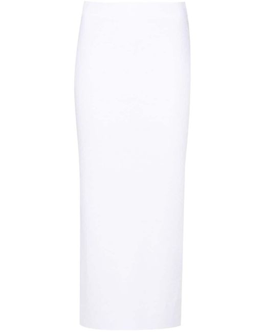 Fabiana Filippi White High-waist Midi Skirt