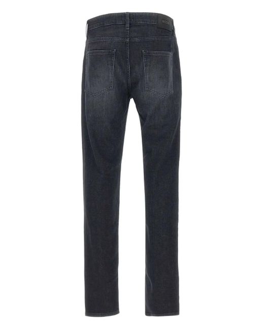 Boss Blue Five-Pocket Jeans for men