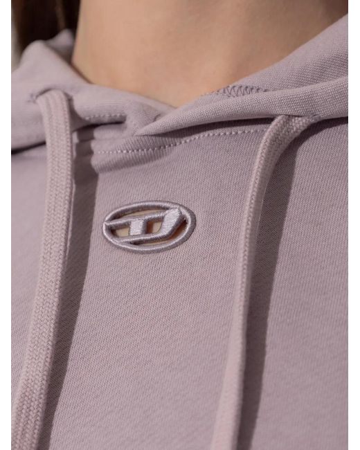 DIESEL Purple Hoodie