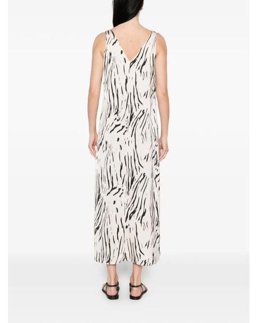 Pennyblack White Printed Midi Dress
