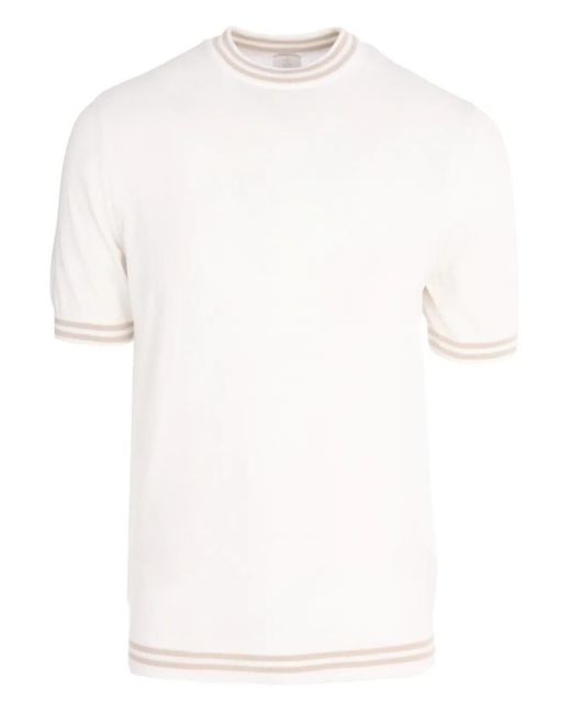 メンズ Eleventy ラウンドネック Tシャツ White
