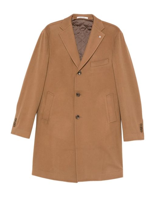Abrigo Con Botones Tagliatore de hombre de color Brown