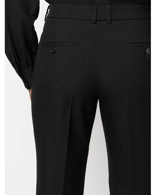Camisa Con Botones Saint Laurent de color Black