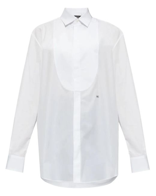DSquared² Blouse Met Bies in het White