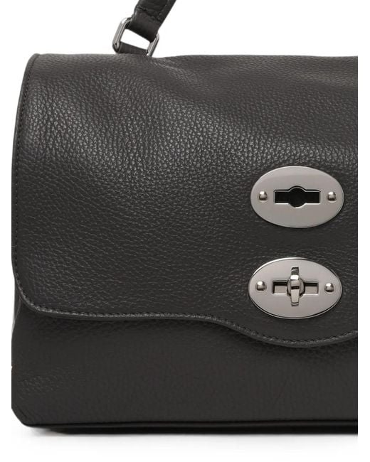 Zanellato Black Small Postina Tote Bag