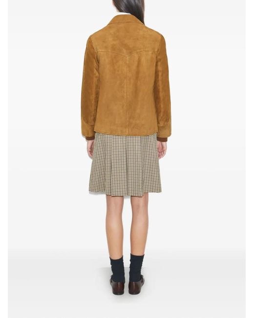 Tory Burch Brown Suede Jacket