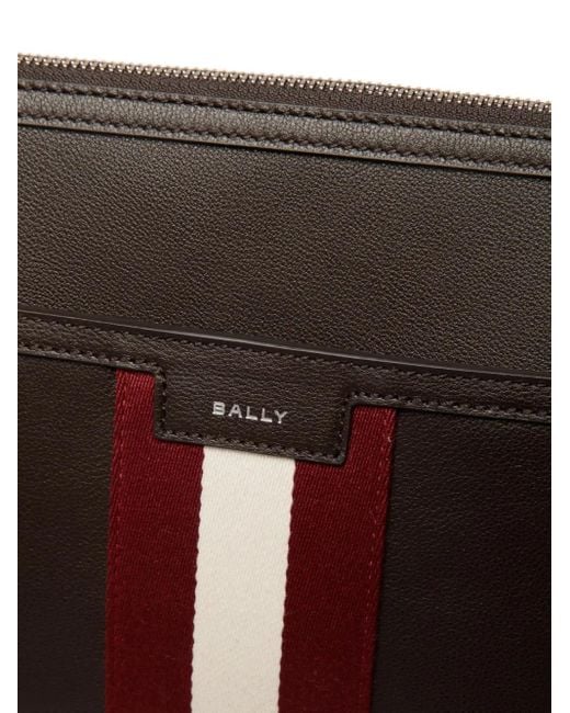 Bally Black Code Clutch Bag for men