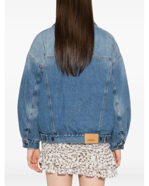 Isabel Marant Blue Pimia Denim Jacket
