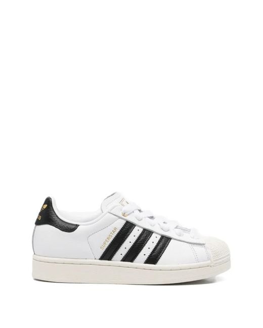 Adidas White Superstar Ii Shoes