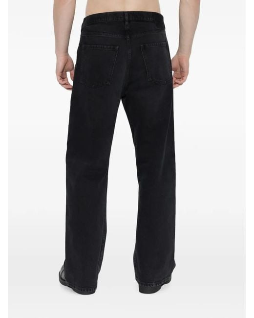 Maison Margiela Black Straight-Leg Jeans for men