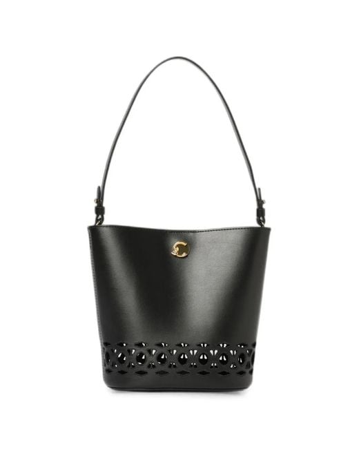 Coccinelle Black Nikla Cut-Out Mini Bag