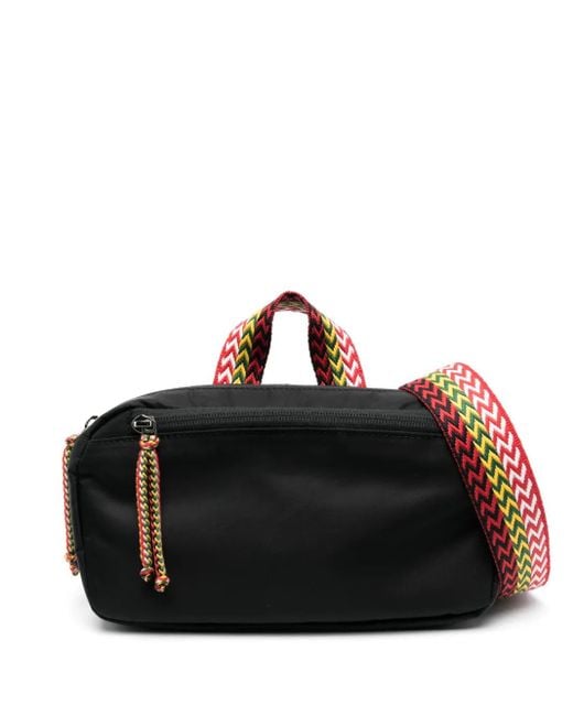 Lanvin Heuptas Met Chevron Patroon in het Black voor heren