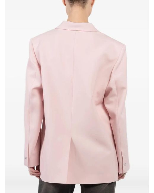 Coperni Oversized Blazer in het Pink