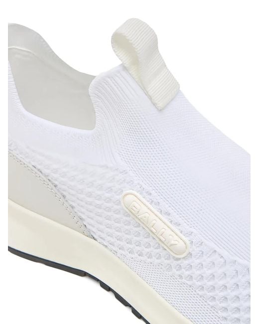 Bally White Baskets Dewan-T À Design À Enfiler for men