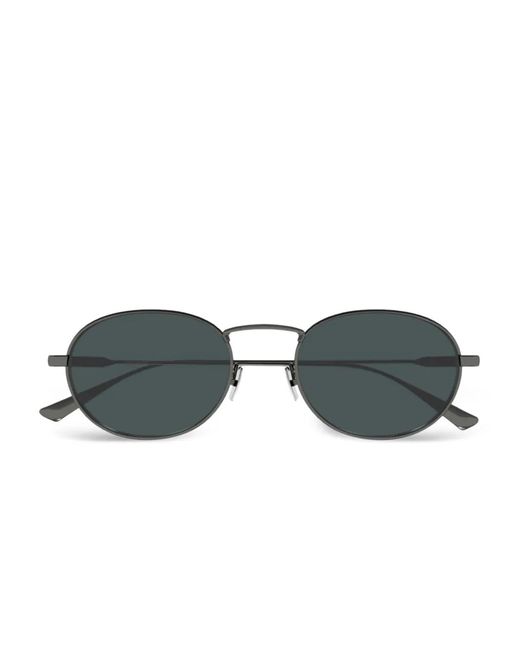 Saint Laurent Black Logo-Engraved Sunglasses for men