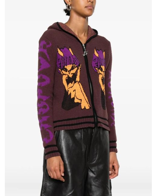 トップス Chopova Lowena Tammie Jo Hooded M Brown Tammie Jo Hoodie