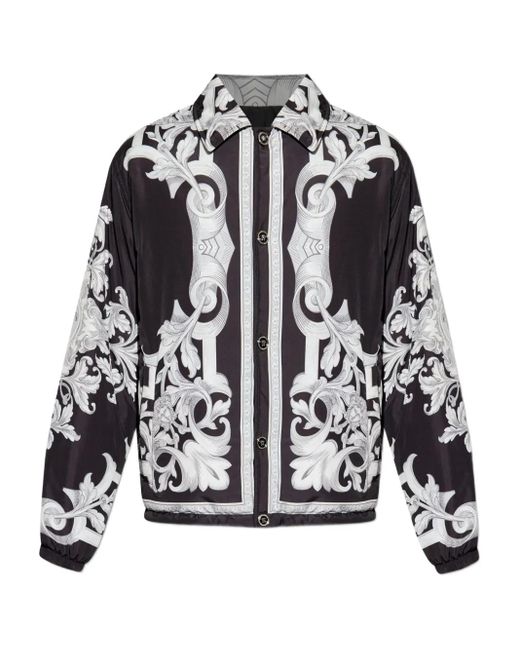 Versace Light Jackets in het Black voor heren