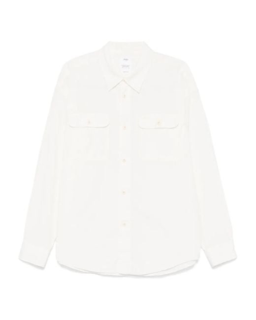 メンズ Visvim Langer シャツ White