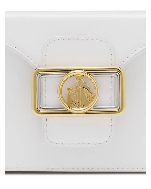 Lanvin White Pencil Cat Mini Bag
