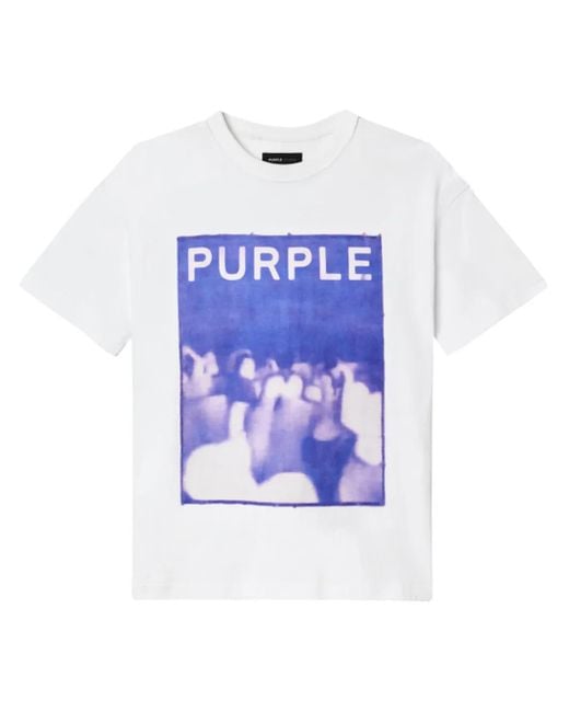 Purple Brand Blue Crowd T-Shirt for men