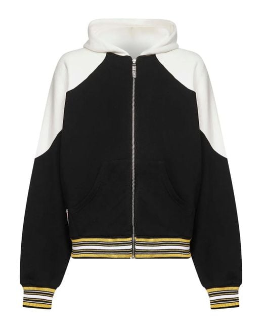 PDF Hoodie Met Colourblocking in het Black voor heren