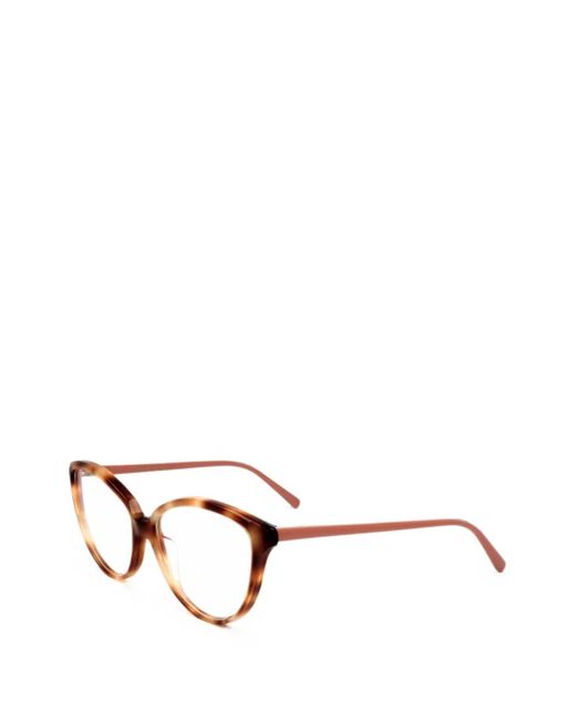 Marni Brown Tortoiseshell-Effect Cat-Eye Glasses