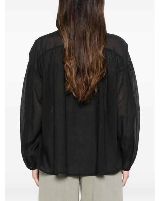 Dixie Black Buttoned Shirt