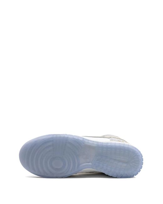 Baskets Dunk High En Cuir Nike pour homme en coloris White