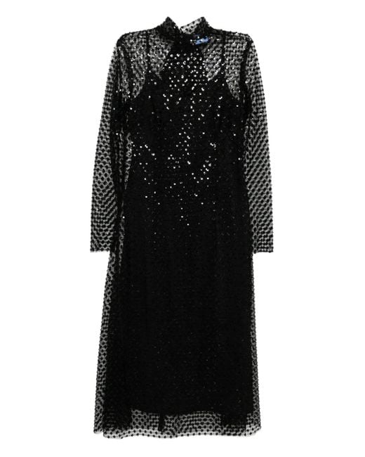 Macgraw Black Perception Maxikleid