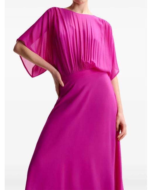 Essentiel Antwerp Hikart Maxi-Jurk in het Pink
