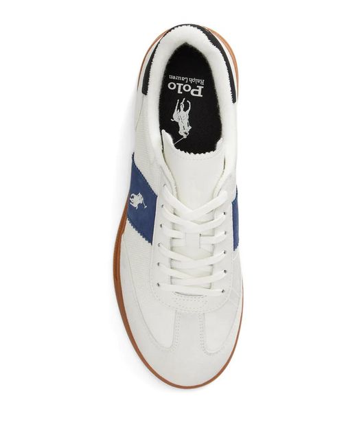 Polo Ralph Lauren Blue Heritage Aera Sneakers for men