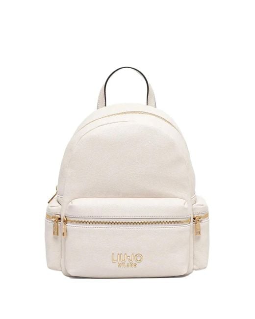 Liu Jo ロゴ バックパック White