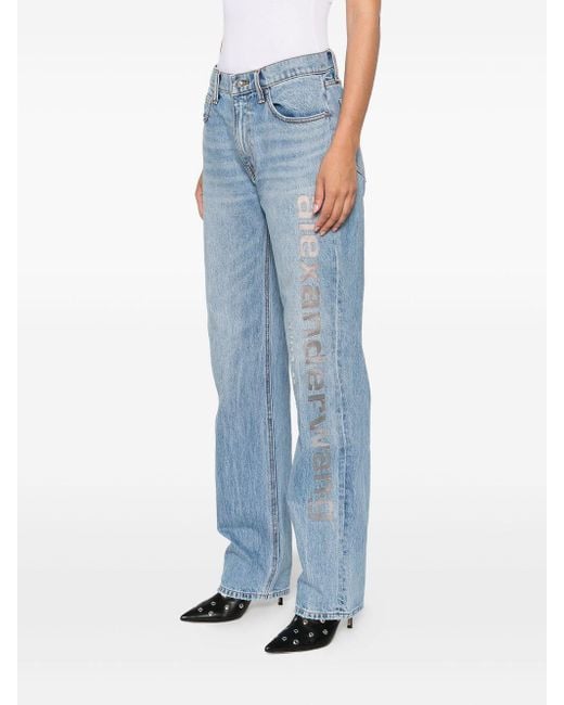 Alexander Wang Blue Ez Jeans