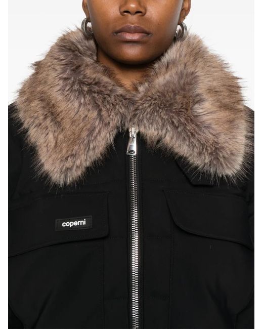 Coperni Black C+ Bomber Jacket