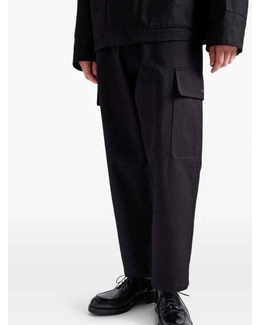 Prada Broek Met Logo in het Blue voor heren