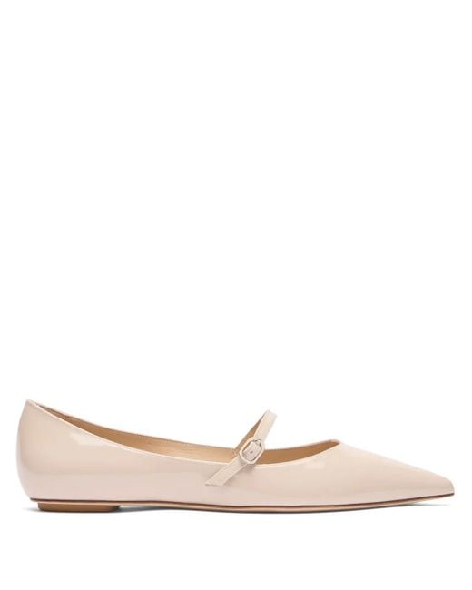 Stuart Weitzman Pink Emilia Ballet Flats